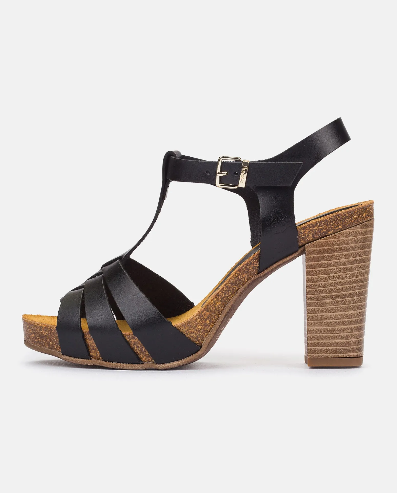 CARACAS-101 Heeled Sandal Black