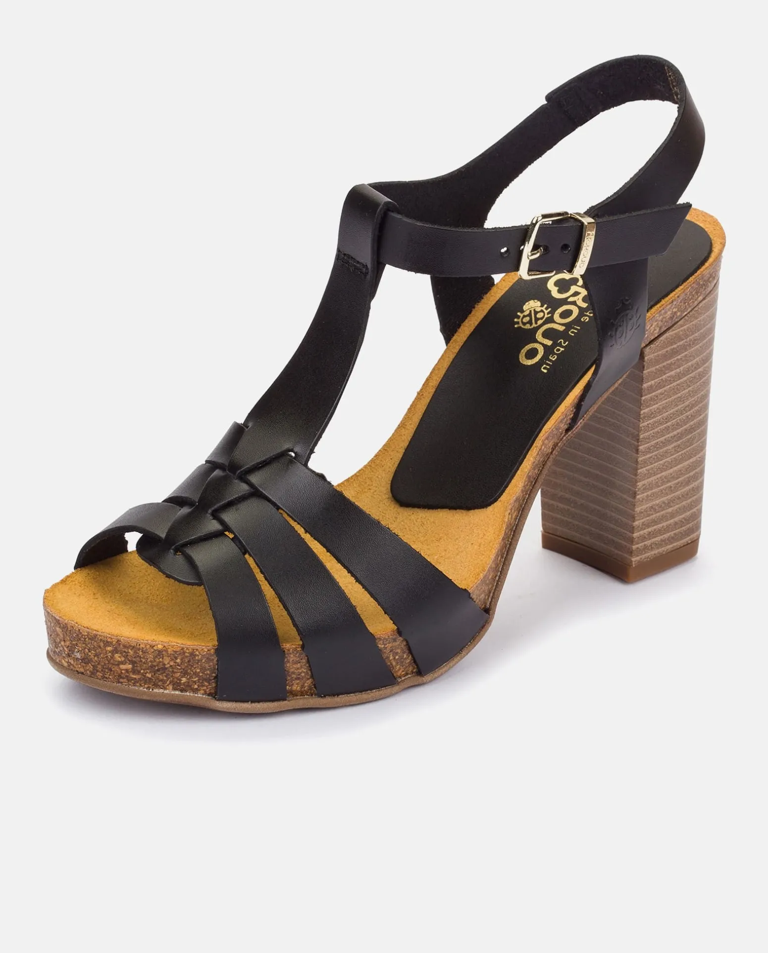 CARACAS-101 Heeled Sandal Black