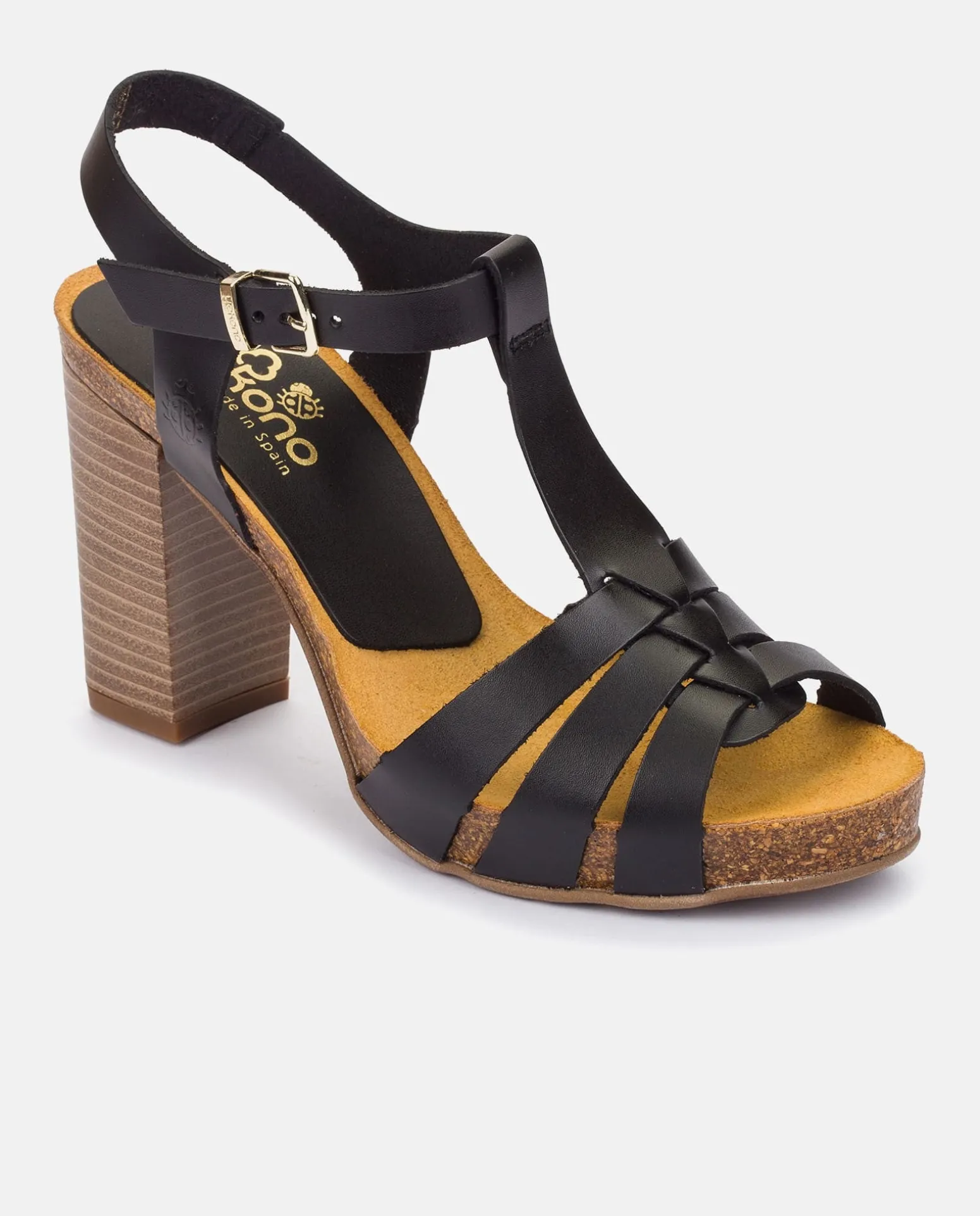 CARACAS-101 Heeled Sandal Black