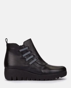 Flat Bootie ATENAS-033 Black
