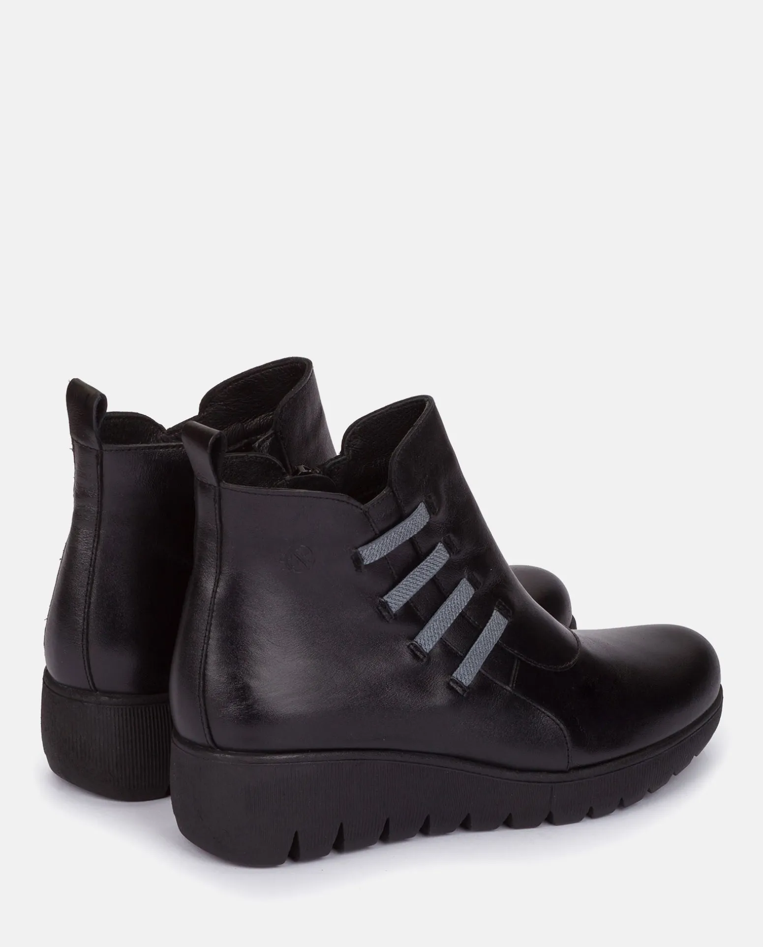 Flat Bootie ATENAS-033 Black