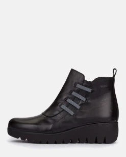Flat Bootie ATENAS-033 Black