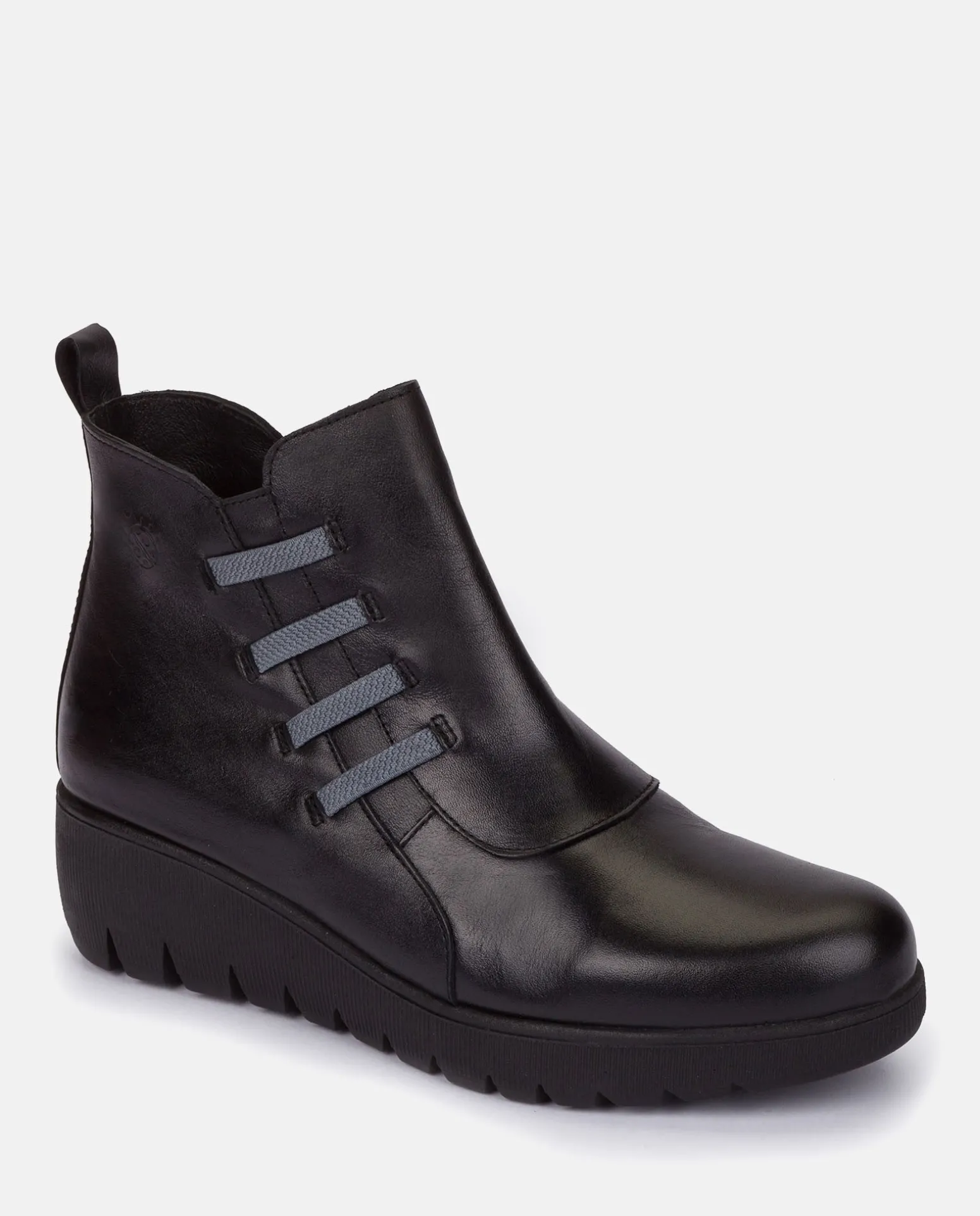 Flat Bootie ATENAS-033 Black
