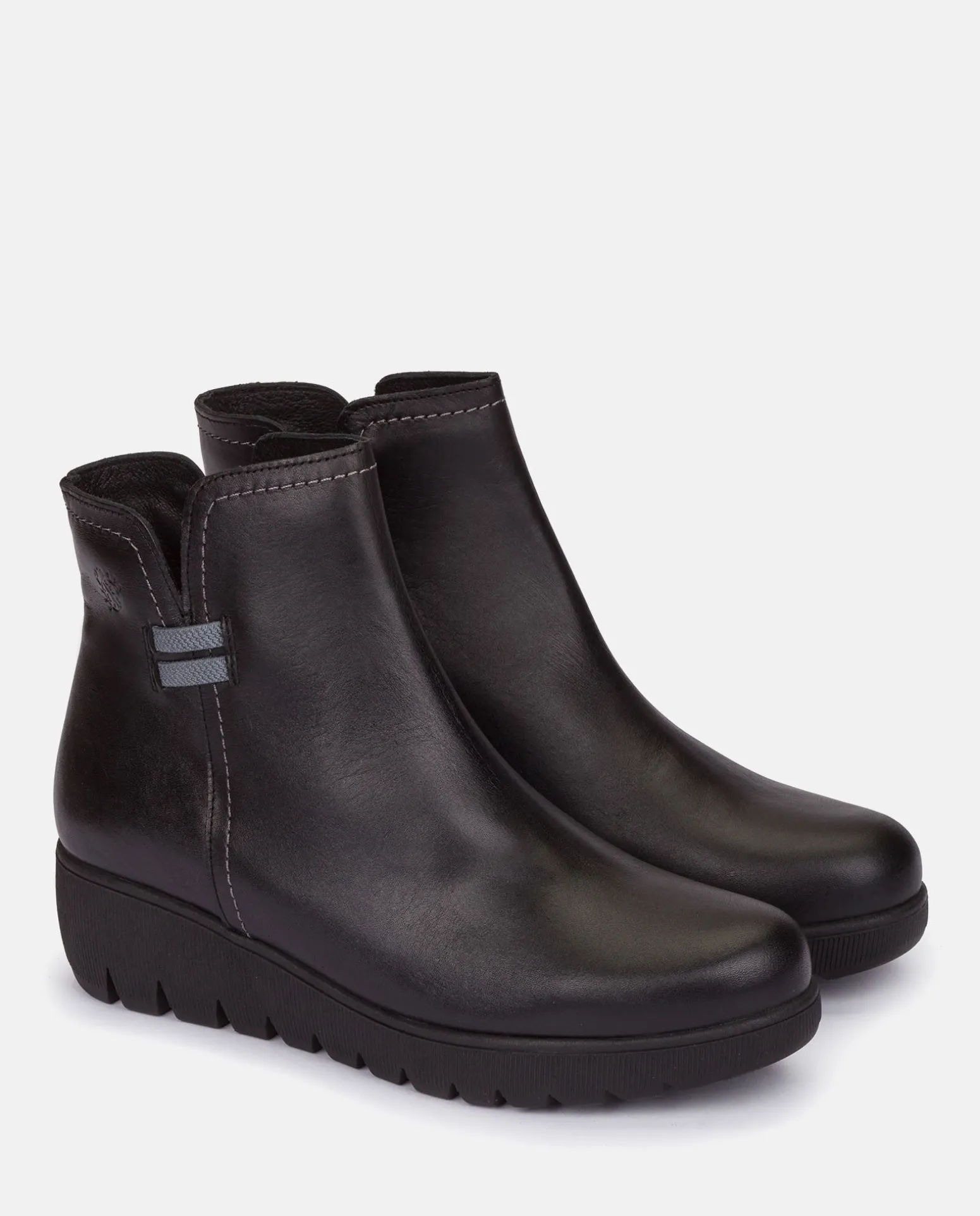 Flat Bootie ATENAS-032 Black