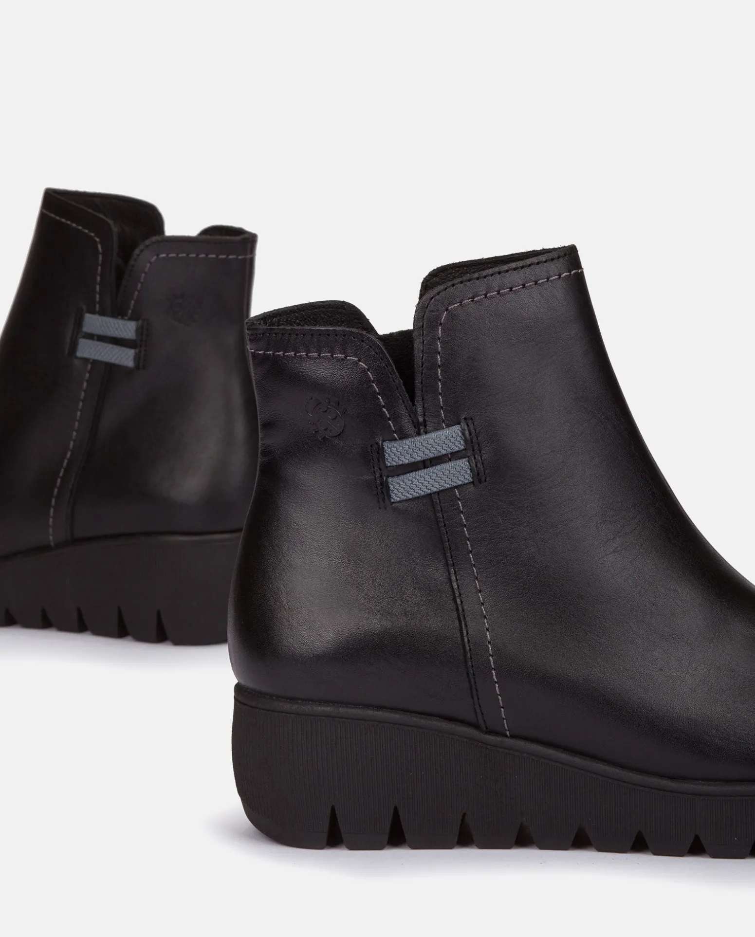 Flat Bootie ATENAS-032 Black