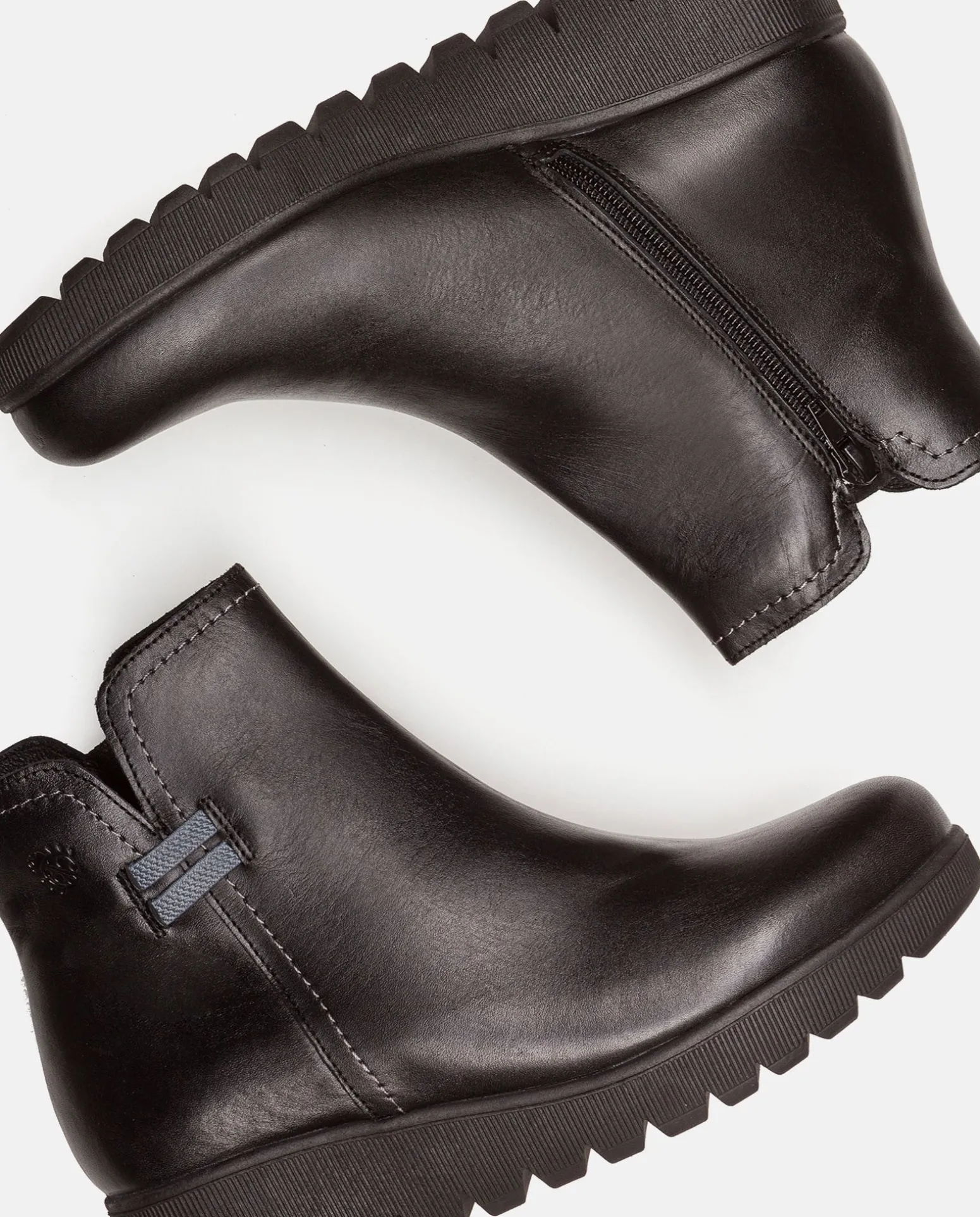 Flat Bootie ATENAS-032 Black