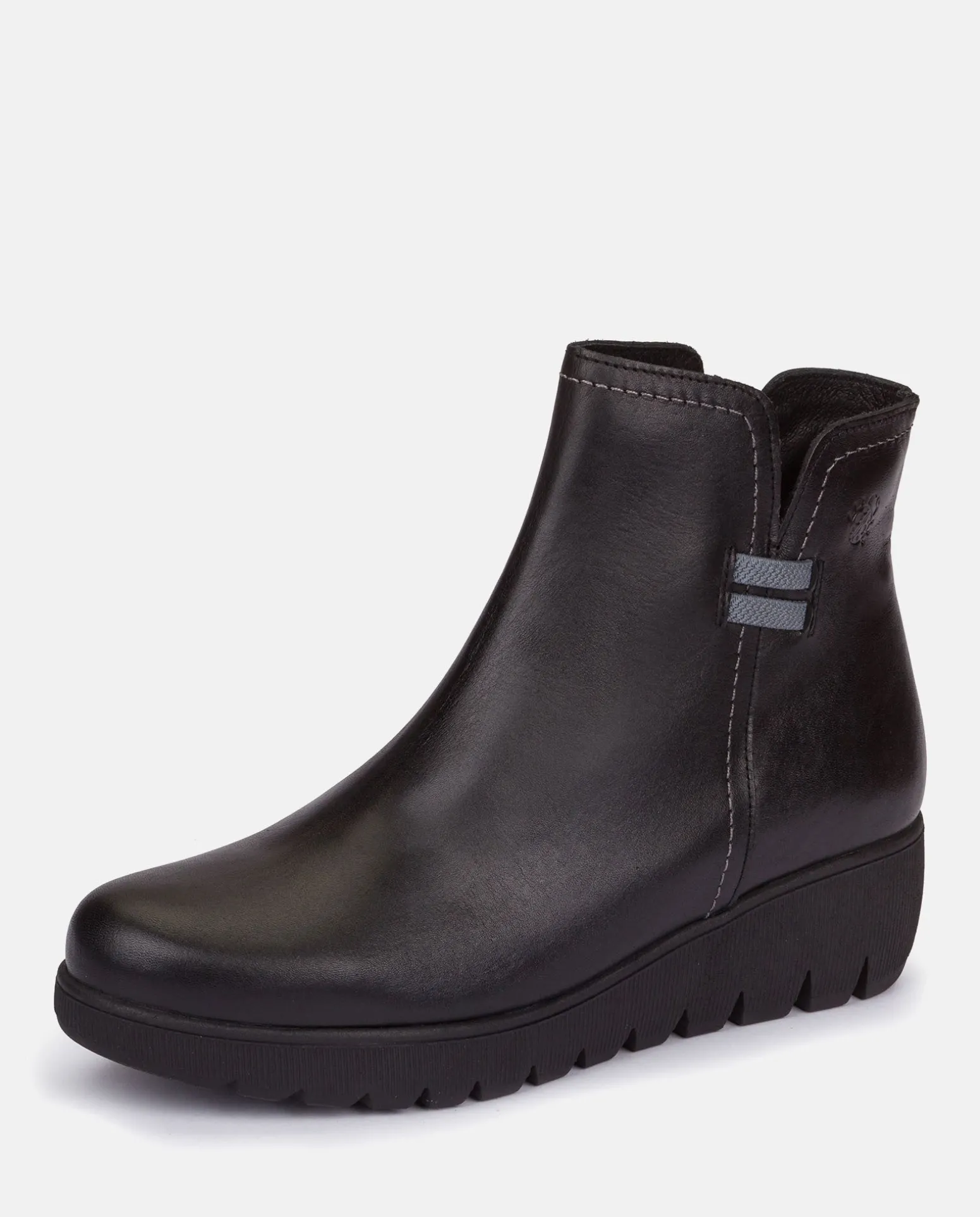 Flat Bootie ATENAS-032 Black