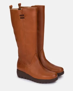 Flat Bootie ATENAS-031 Brown
