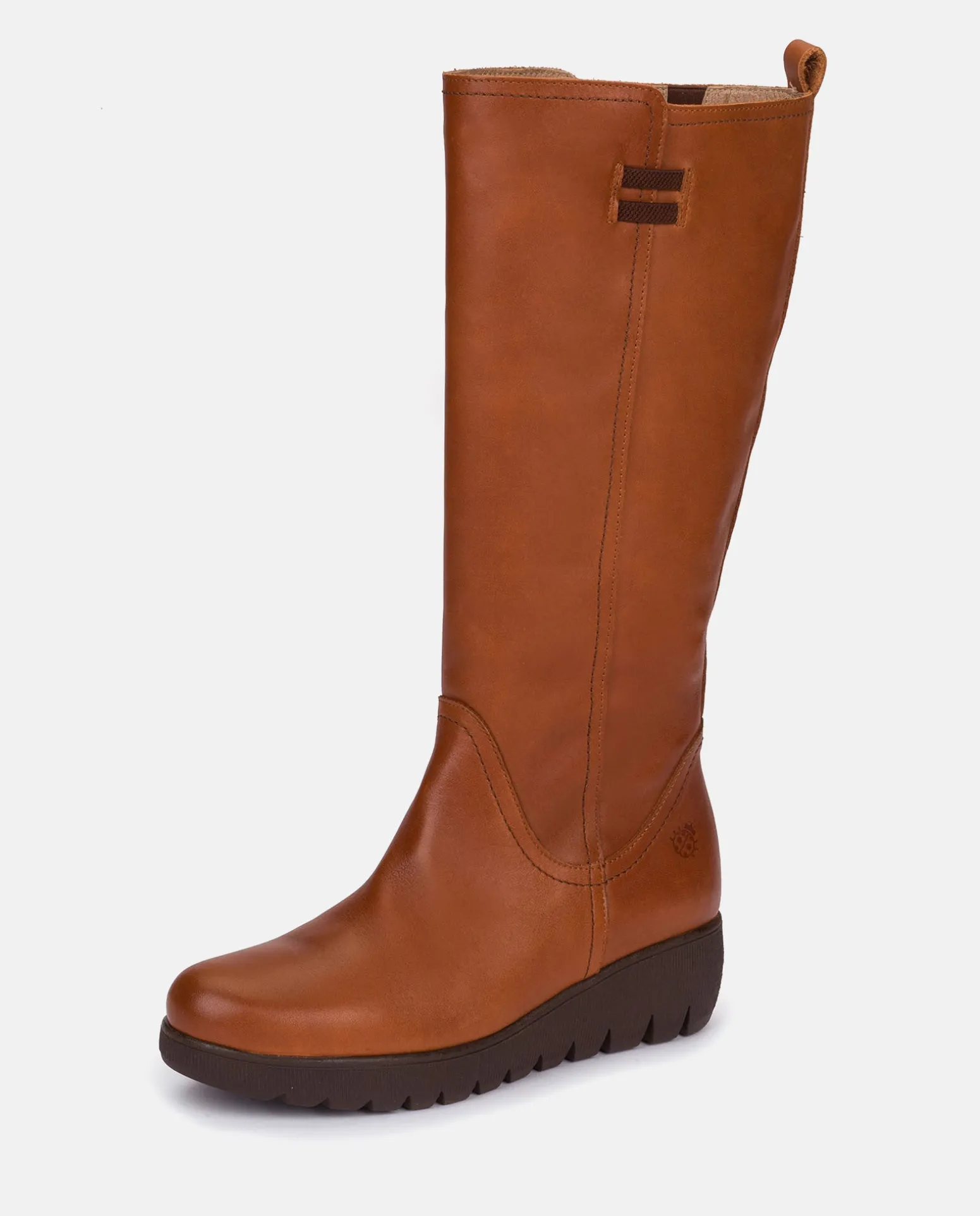 Flat Bootie ATENAS-031 Brown