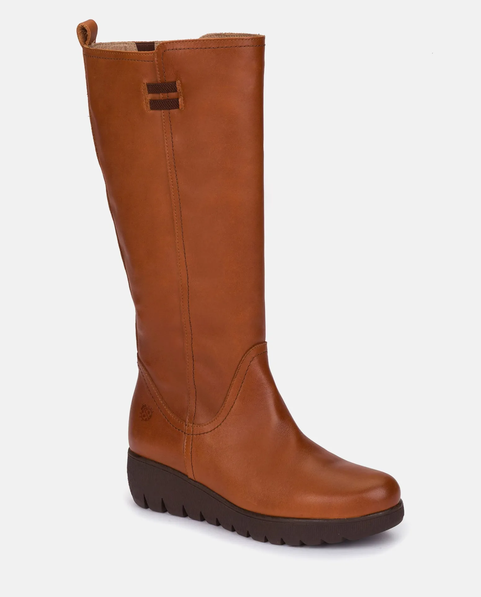 Flat Bootie ATENAS-031 Brown