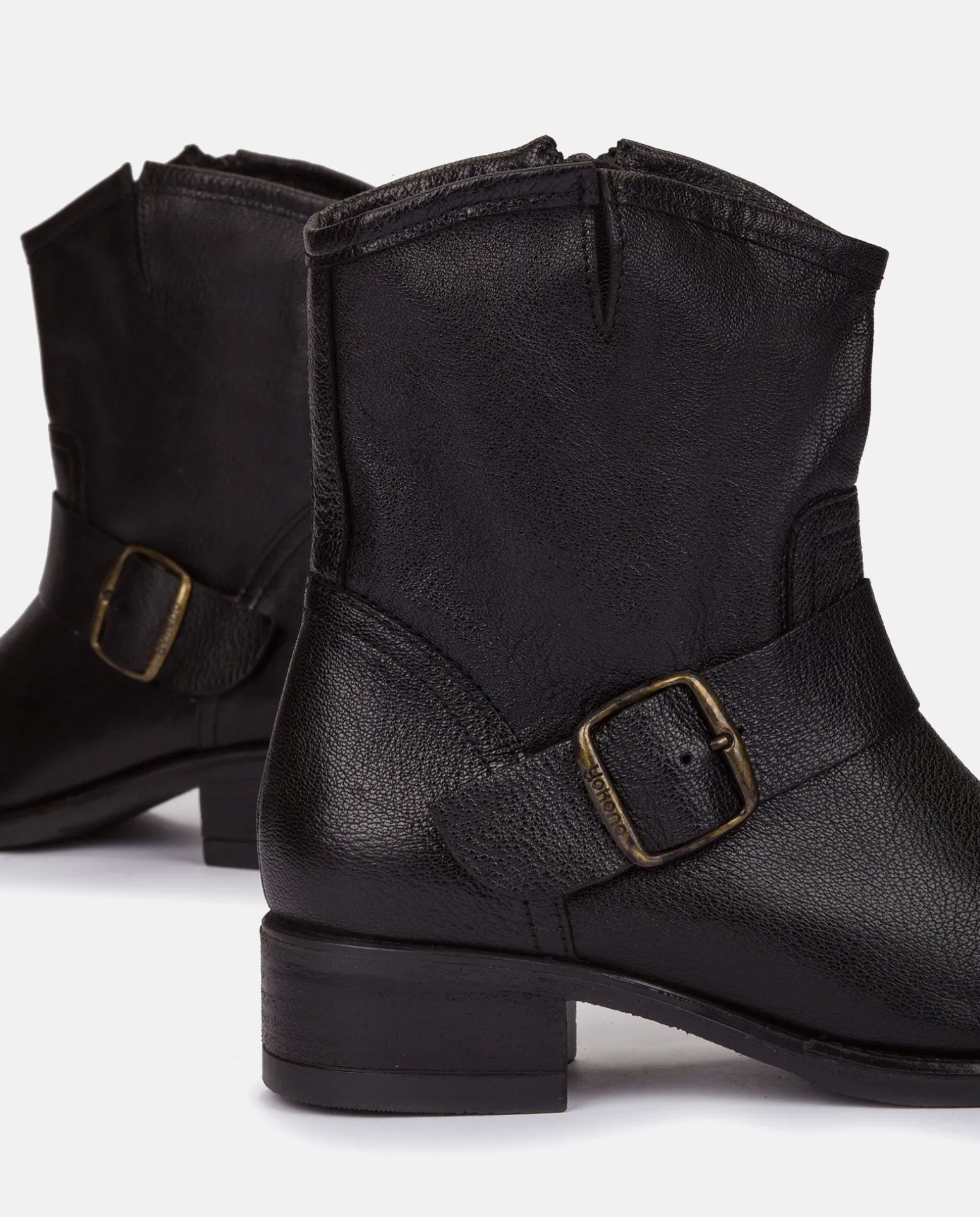 Flat Bootie CAMBRA-001 Black