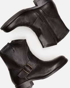 Flat Bootie CAMBRA-001 Black