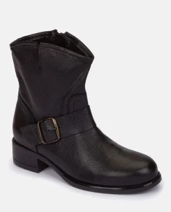 Flat Bootie CAMBRA-001 Black