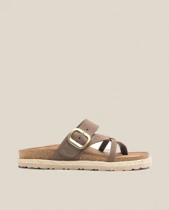Flat Sandal Arena 003 Brown