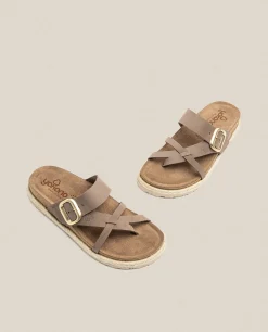 Flat Sandal Arena 003 Brown