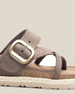 Flat Sandal Arena 003 Brown
