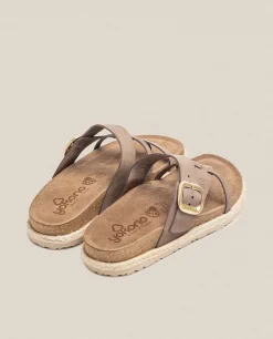Flat Sandal Arena 003 Brown