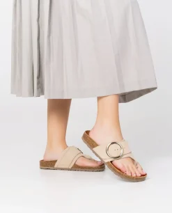 Flat Sandal GRANADA-704 Beige