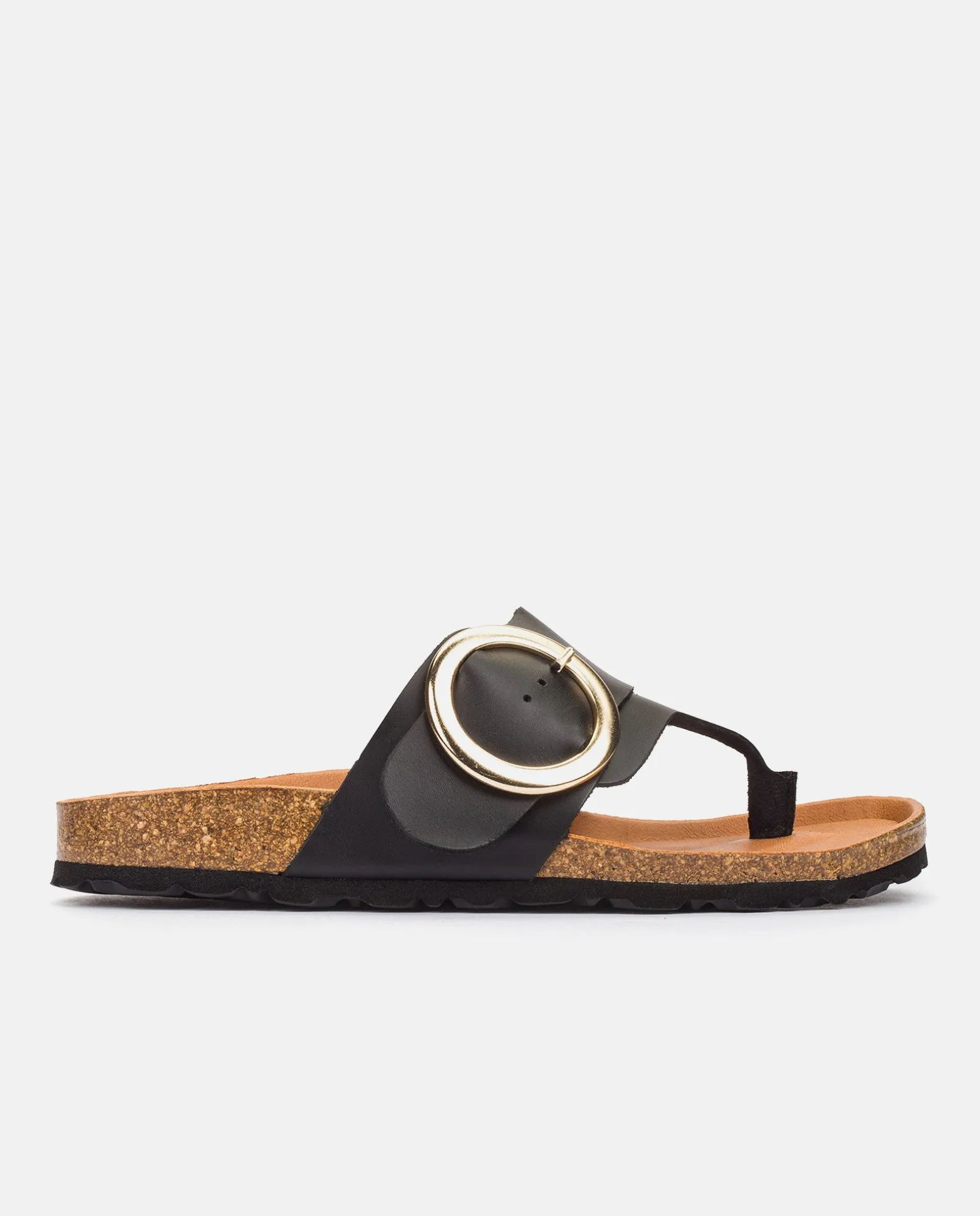 Flat Sandal GRANADA-704 Black