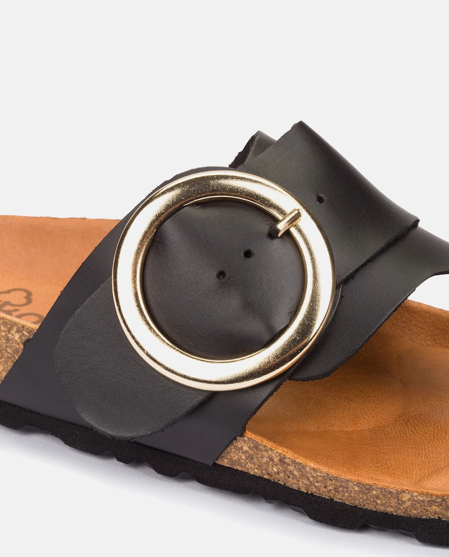 Flat Sandal GRANADA-704 Black