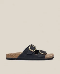 Flat Sandal GRANADA-700 Black