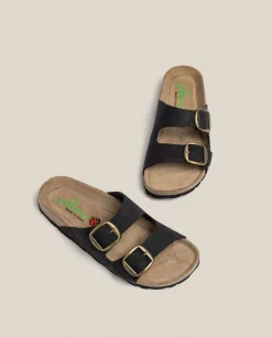 Flat Sandal GRANADA-700 Black
