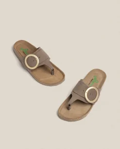 Flat Sandal GRANADA-704 Brown