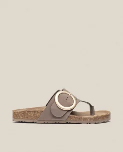 Flat Sandal GRANADA-704 Brown