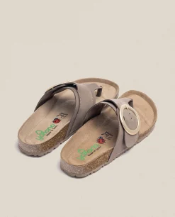 Flat Sandal GRANADA-704 Brown