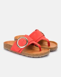 Flat Sandal GRANADA-704 Coral