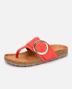 Flat Sandal GRANADA-704 Coral