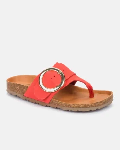 Flat Sandal GRANADA-704 Coral