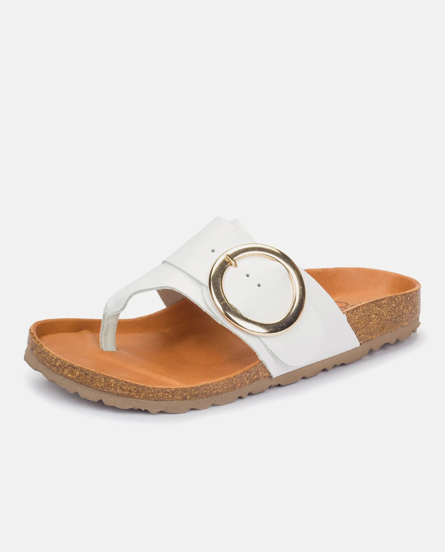 Flat Sandal GRANADA-704 White