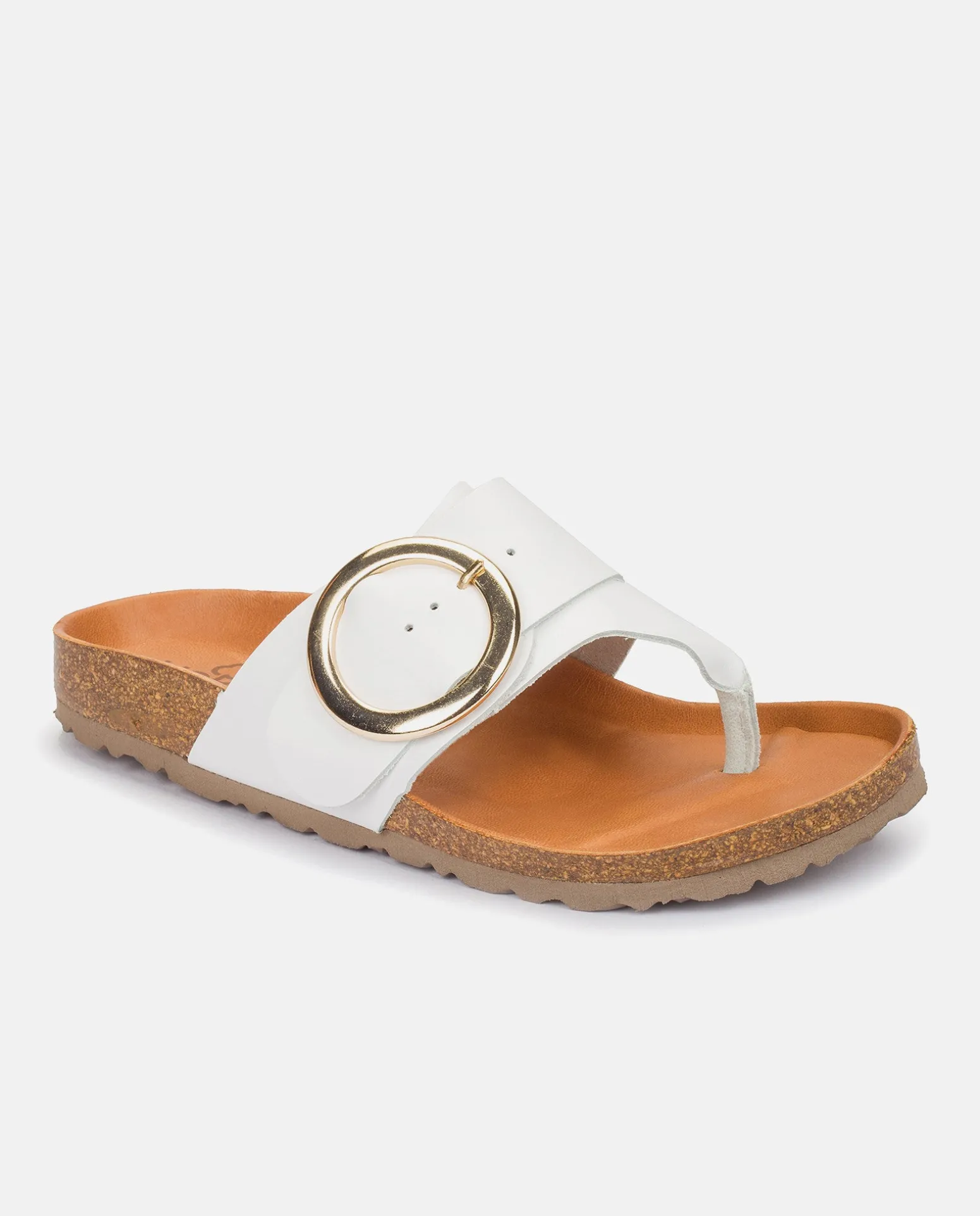 Flat Sandal GRANADA-704 White
