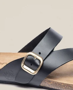 Flat Sandal Ibiza 013 Black