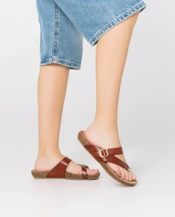 Flat Sandal Ibiza 013 Brown