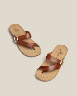 Flat Sandal Ibiza 013 Brown