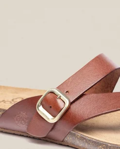 Flat Sandal Ibiza 013 Brown