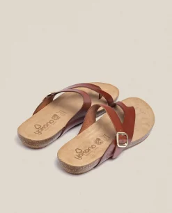 Flat Sandal Ibiza 013 Brown