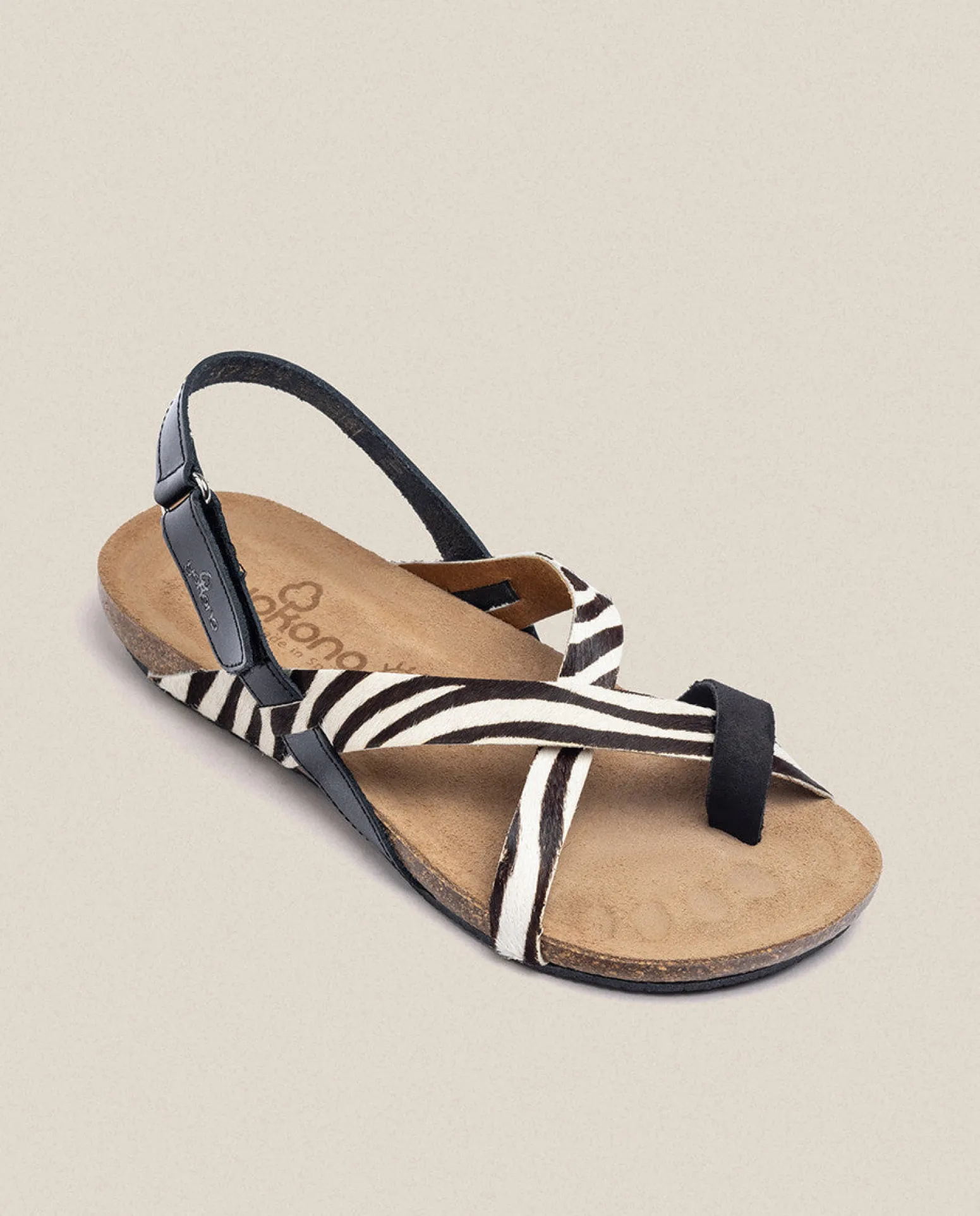 Flat Sandal IBIZA-718 Black