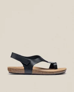 Flat Sandal IBIZA-174 Black