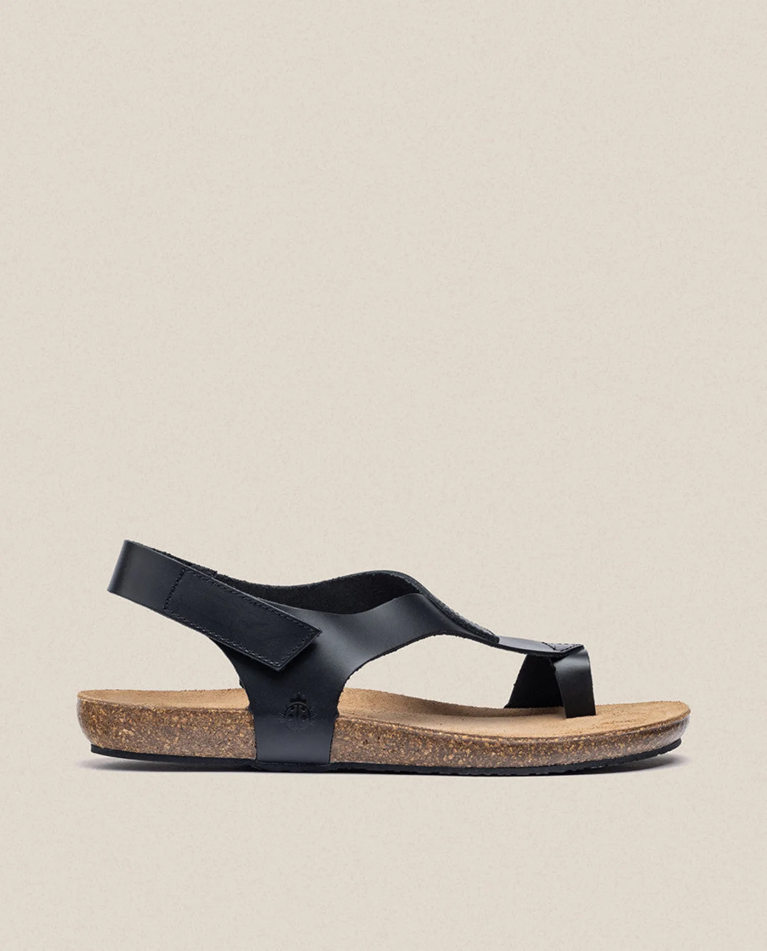 Flat Sandal IBIZA-174 Black