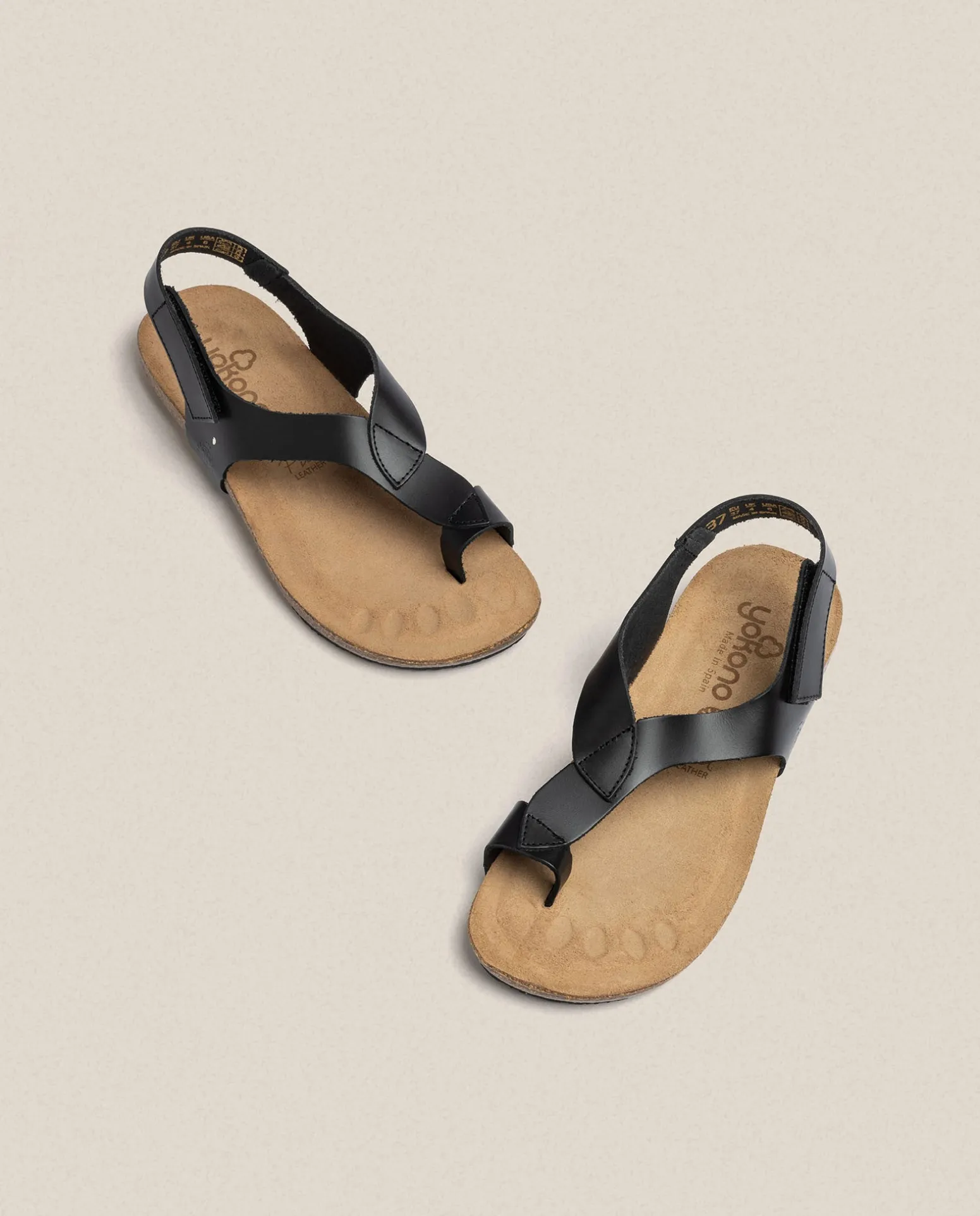 Flat Sandal IBIZA-174 Black