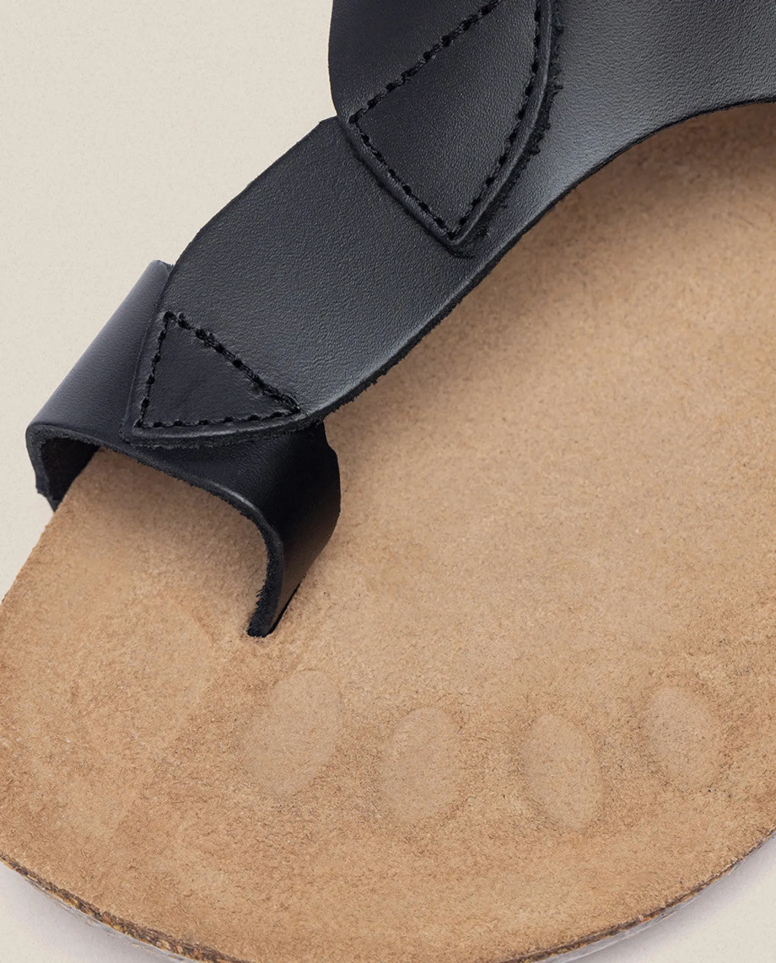 Flat Sandal IBIZA-174 Black