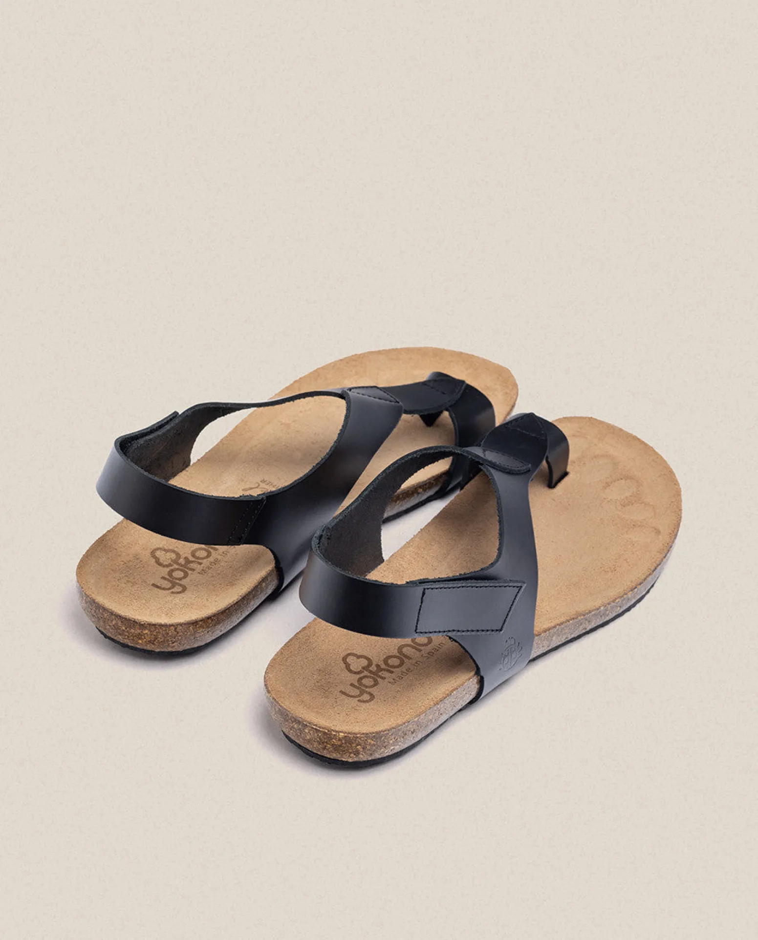Flat Sandal IBIZA-174 Black