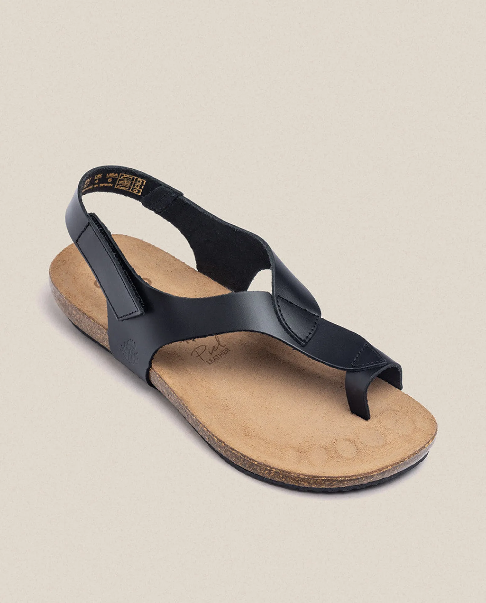 Flat Sandal IBIZA-174 Black