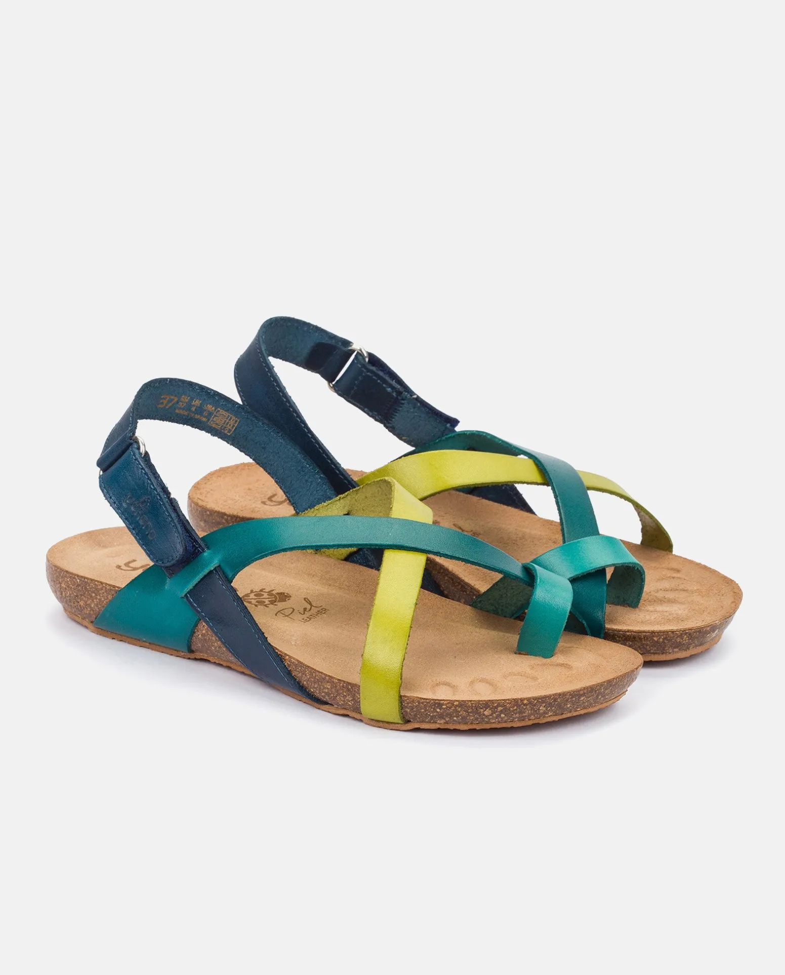 Flat Sandal IBIZA-718 Blue