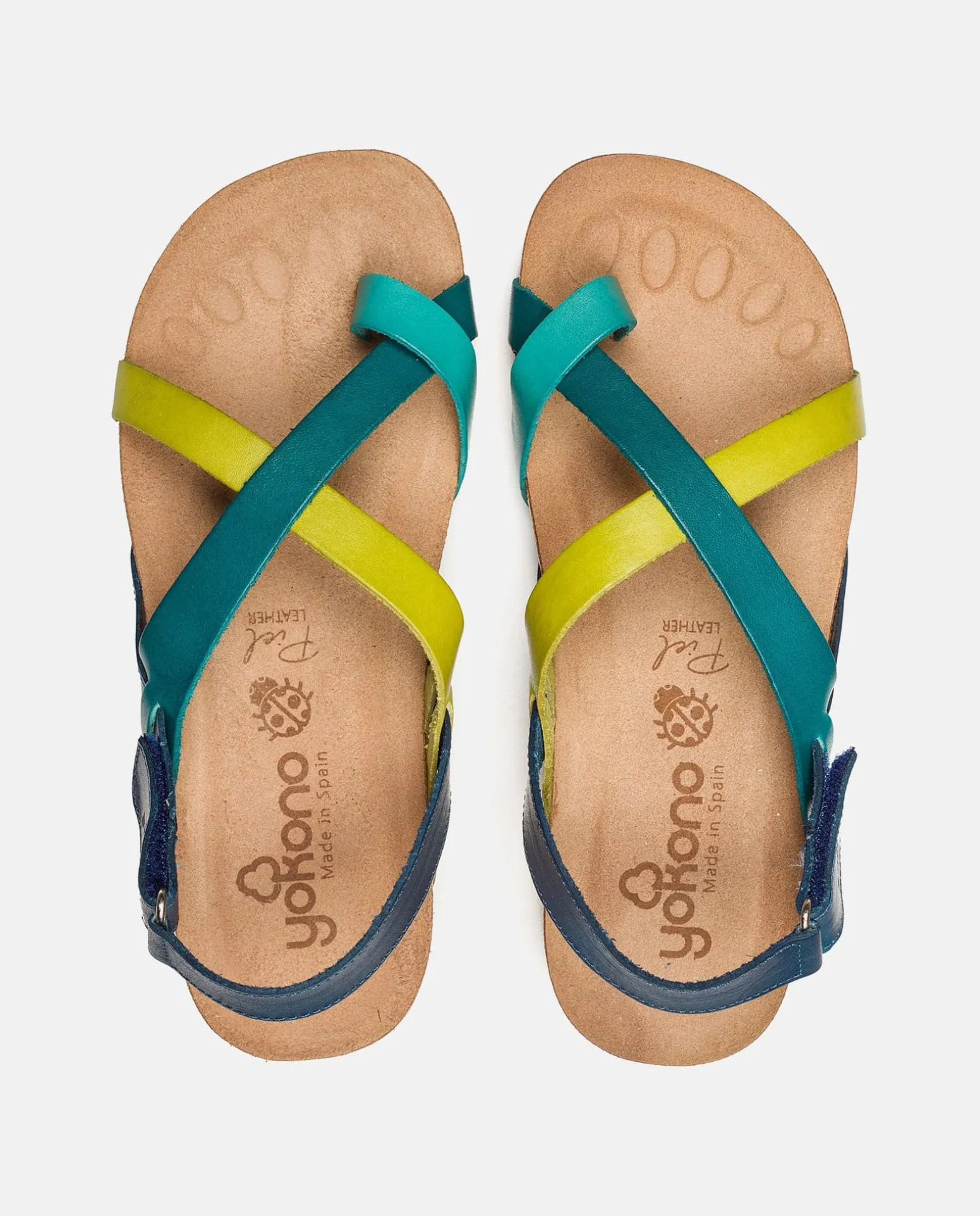 Flat Sandal IBIZA-718 Blue