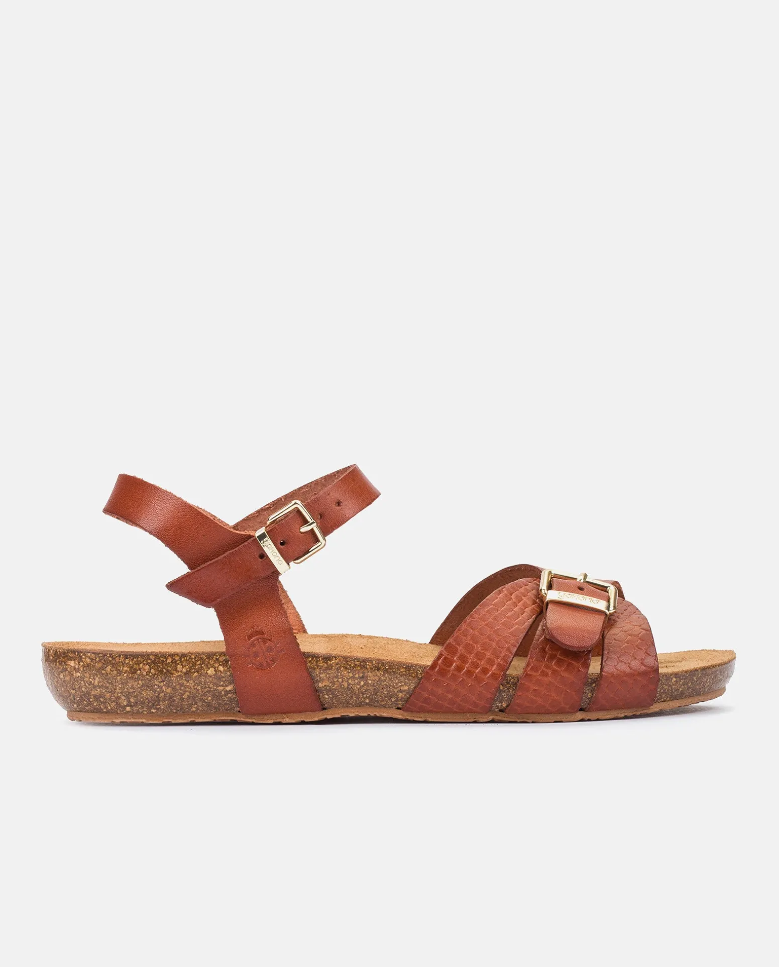 Flat Sandal IBIZA-185 Brown