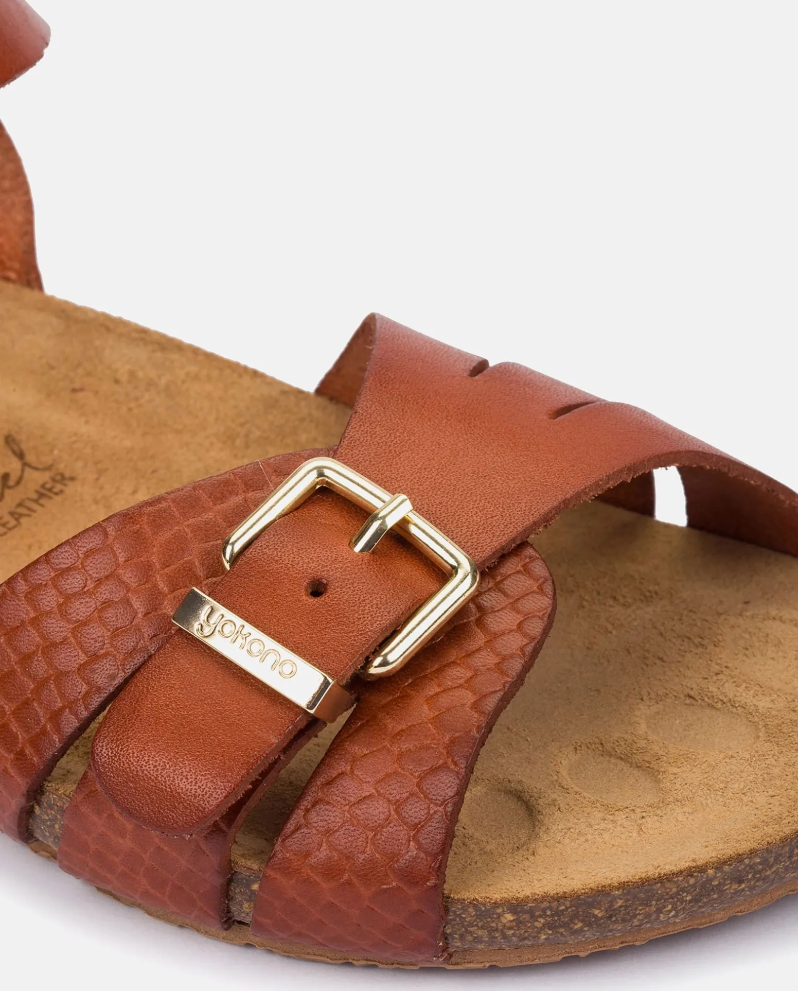Flat Sandal IBIZA-185 Brown